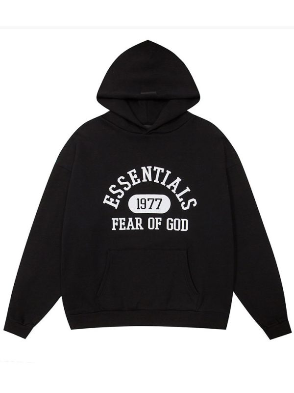 1977 Hoodie Black