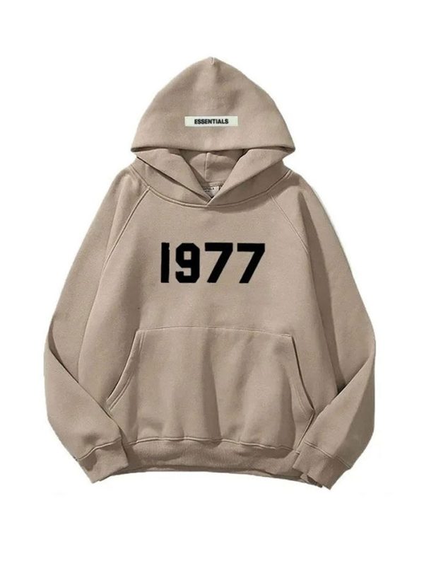 1977 Taupe Hoodie