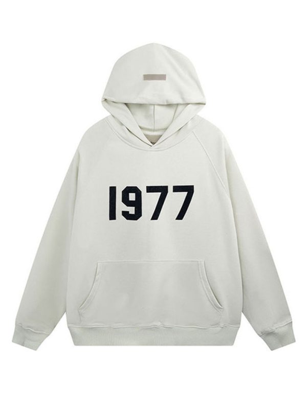 1977 White Hoodie