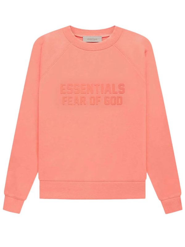 Coral Powder Sweatshirt