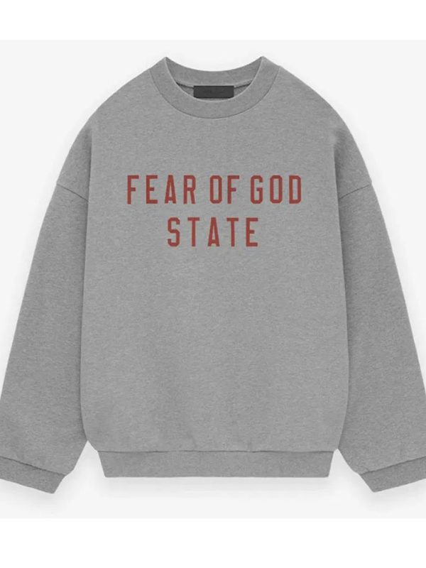 Fleece Crewneck Dark Heather Sweatshirt