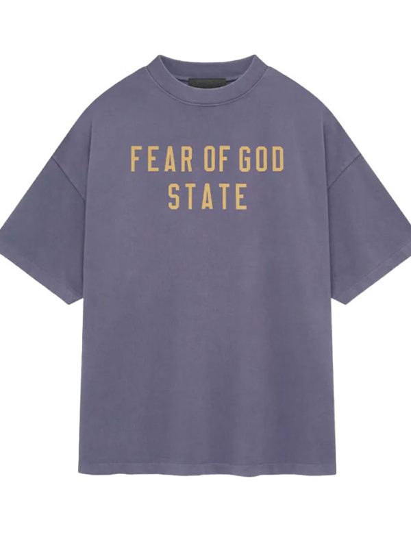 Heavy Crewneck Tee Lavender T Shirt