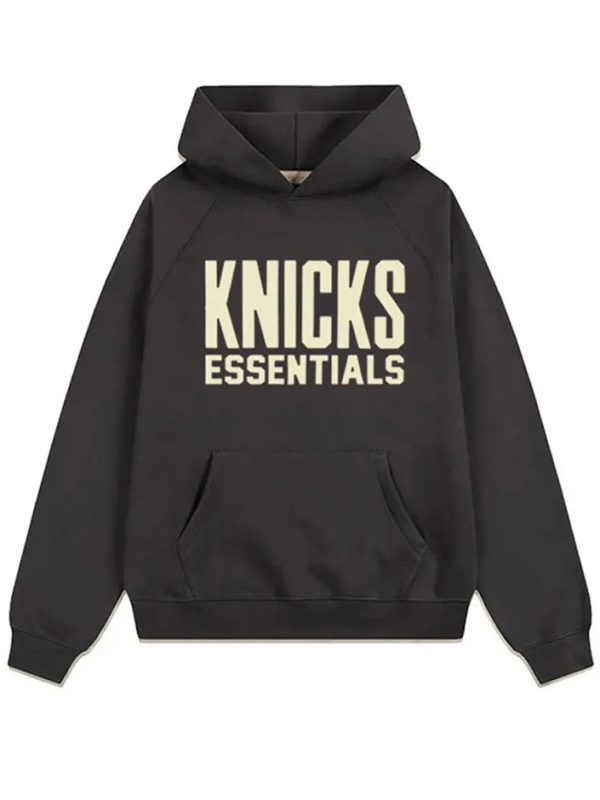 Knicks Hoodie Charcoal Gray