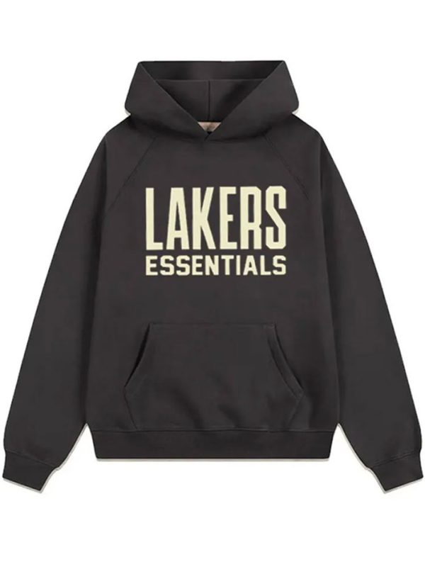 Lakers Hoodie Charcoal Gray