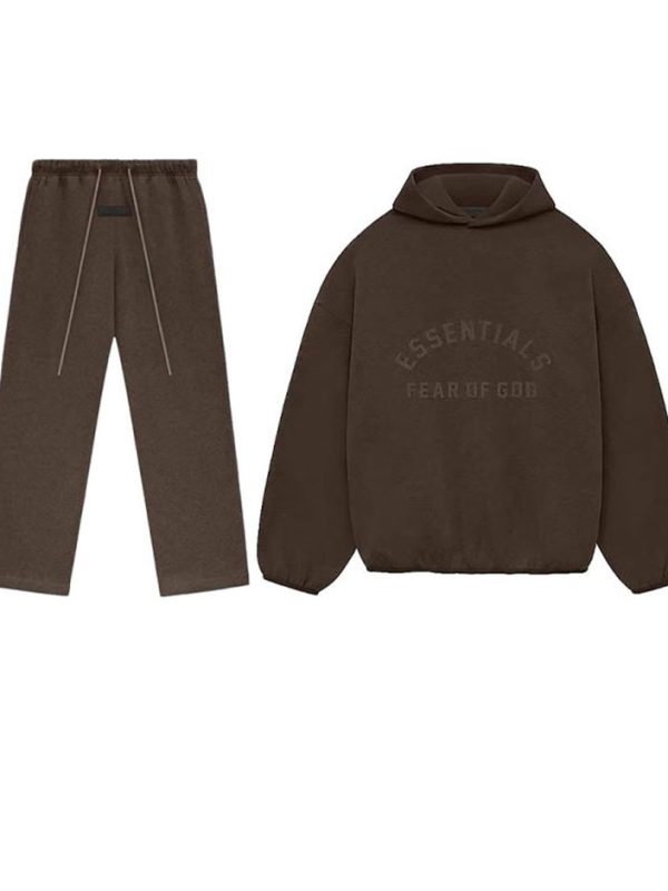 Nylon Fleece Tracksuit Heather Wood