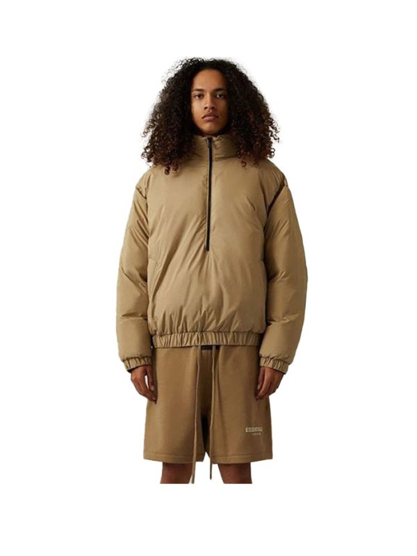 Oak Quilted Pullover Jacket