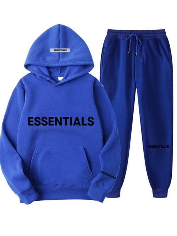 Spring Hooded Blue Tracksuit